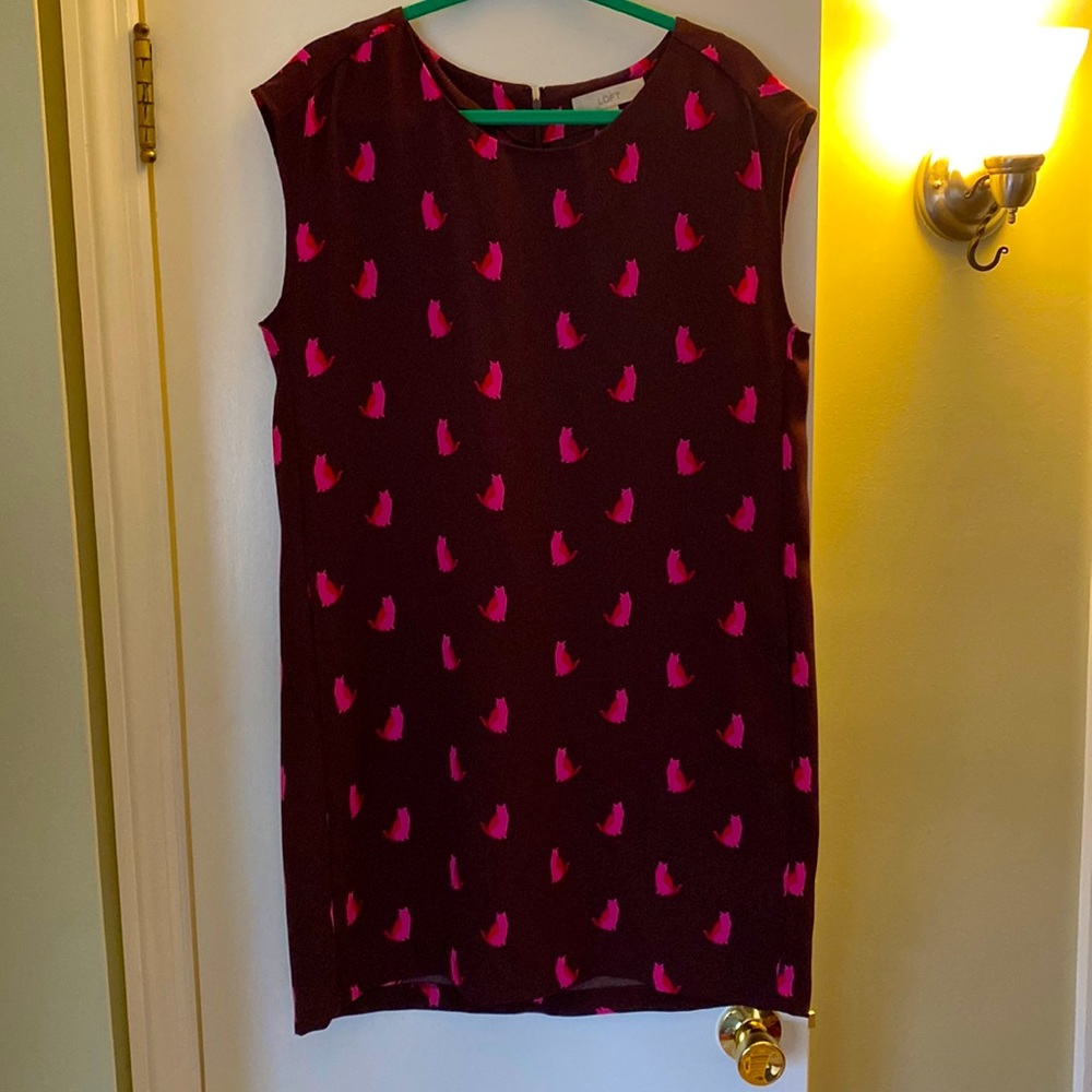 Ann Taylor Loft Cat Dress